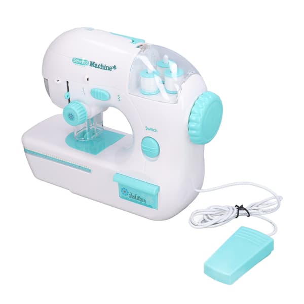 Electric Toy Sewing Machine for Children Over 3 Years Improves Creativity Practical Skills Compact Design