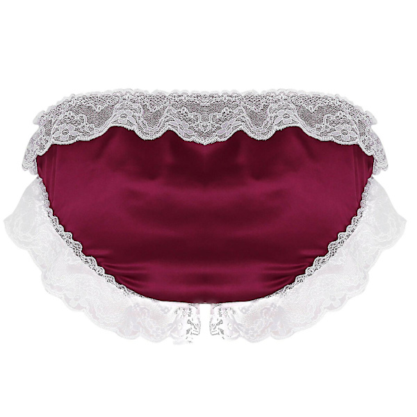 Mænds Åben Front Thong Terracotta L