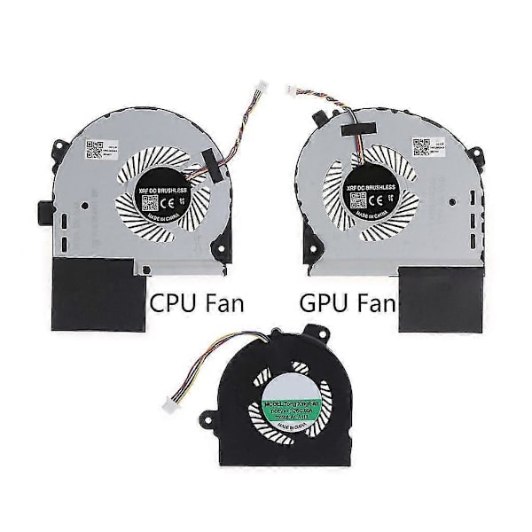 CPU Køler Blæser Usbpowerd GPU Radiator Til Asus Rog Strix Gl703gs Gl703gm S7bm-hy complete set