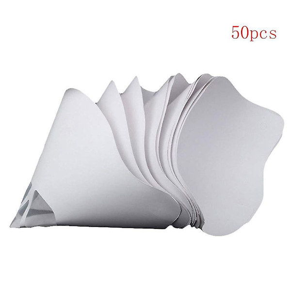 3D-printer 50/100 stk Tyk Fotopolymer Harpiks Papirfiltertragt Engangs A