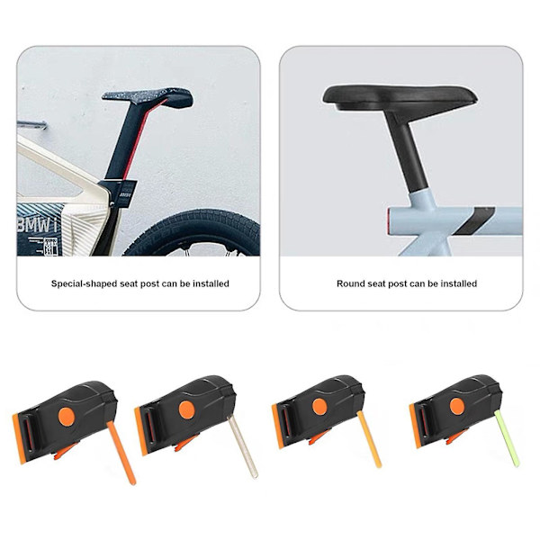 Photondrop - LED Cykel Baglygte, Instawhim Photon Drop Cykel Baglygter Yellow
