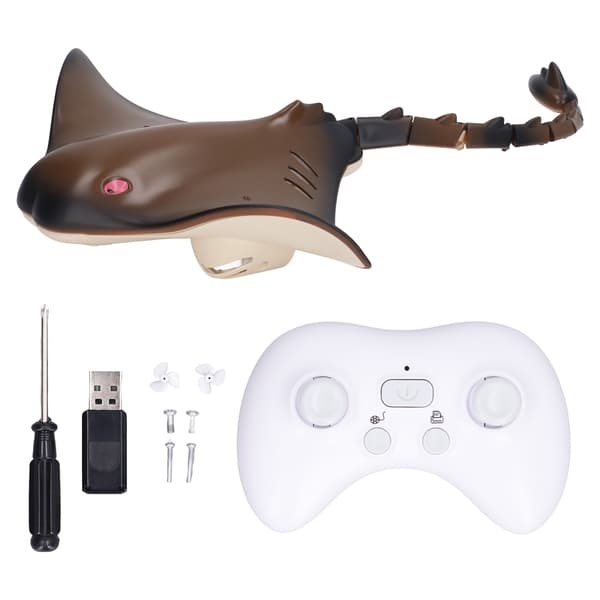 Simulated Devil Fish 18005 2.4G Remote Control Boat Waterproof Electric Water Toy