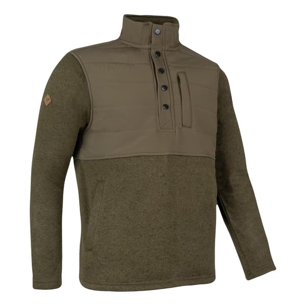 Jack Pyke Herr Fleece Snap Tröja M Grön Green M
