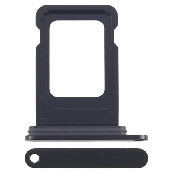 Kompatibel med iPhone 16e SIM-kortsfack Black