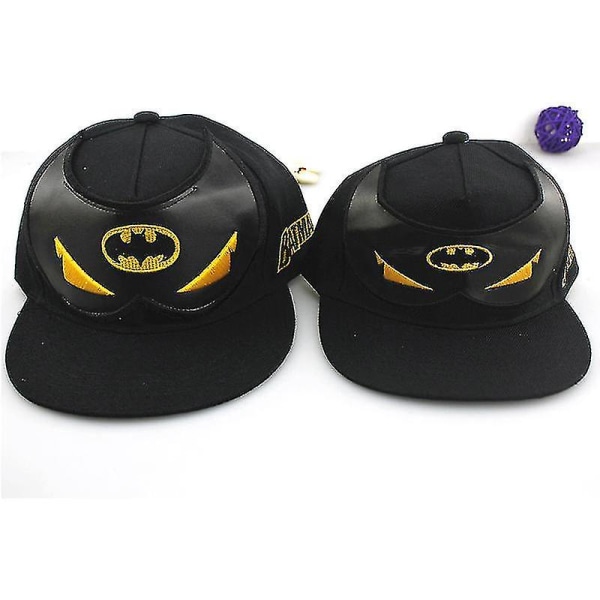 Superhelte Batman Kids Baseball Cap Børn Drenge Snapback solhat Black