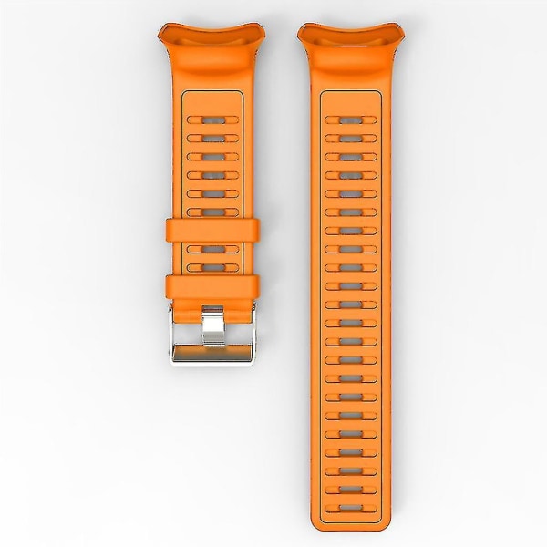Til Polar Vantage V Holdbar rem Drop-proof armbånd Sweatproof Loop Armbånd Orange