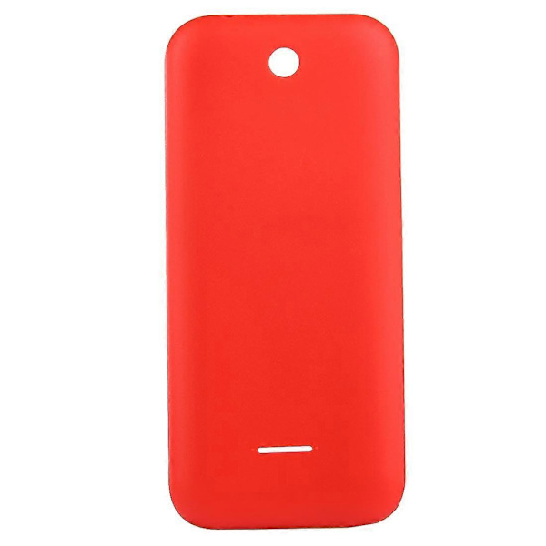 Solid Farge Plast Batterideksel for Nokia 225 Red