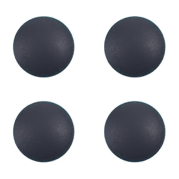 För Microsoft Surface Laptop 3/4/5 Bottenfodral Gummifötter Matta Set 4-Delar Black