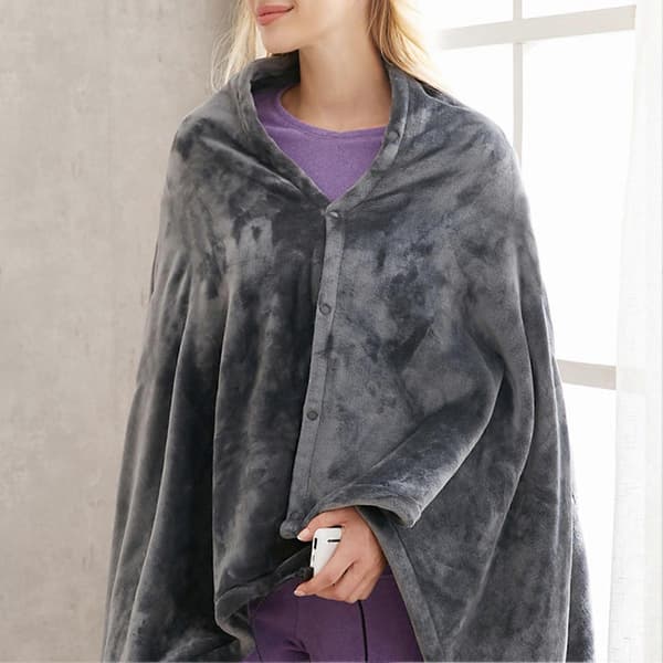 Washable Heating Blanket Zipper Adjustable Temperature Fast Heating Electric Blanket for Home