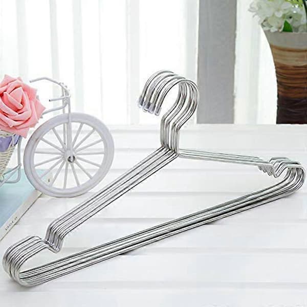 Bøjler Rustfrit Stål 40 cm 20 stk. Bøjler til Tøj Standard
