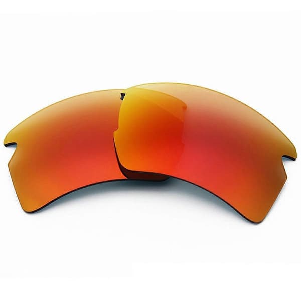 Polariserade ersättningslinser för Oakley Flak 2.0 XL OO9188 solglasögon TAC-lins Red Red