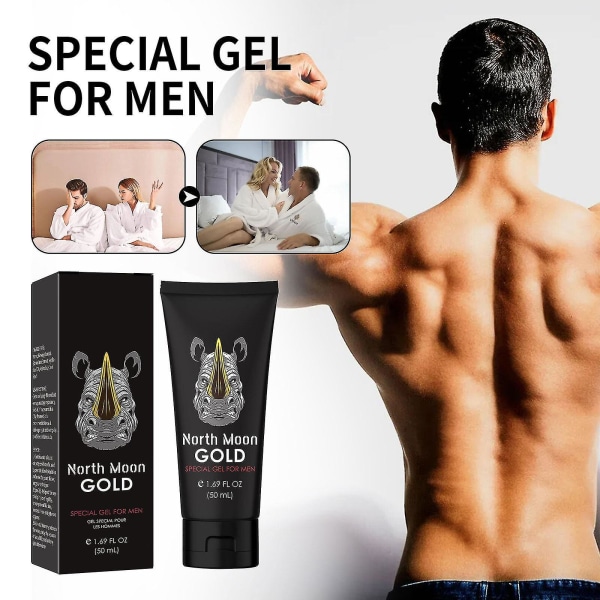 Speciel gel til mænd, øge størrelsen, længere, hårdere, tykkere, langtidsholdbar 50ml 1pc