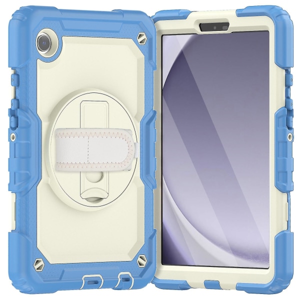 Case on yhteensopiva Samsung Galaxy Tab A9:n kanssa Cyan Blue