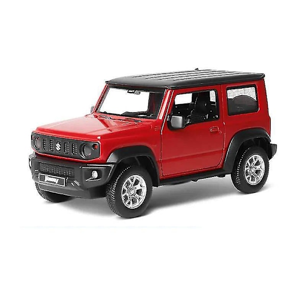 Ny 1:26 Suzuki Jimny Suv Diecast & Toy Metal Off-road Køretøj Bilmodel Simuleret Lyd Lys Børnelegetøj Julegave Red