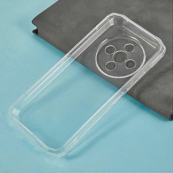 Til Doogee Fire 6 Etui Blød TPU Drop Beskyttelse Telefon Cover - Multicolor Transparent