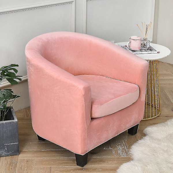 Fåtöljöverdrag för vardagsrum, sofföverdrag Pink
