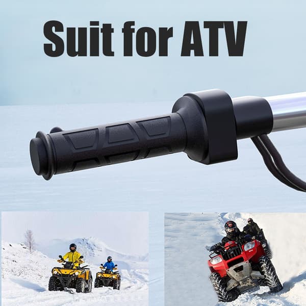 12V Motorcycle Handlebar Heater Cover Adjustable Temperature Electric Heating Waterproof Grip