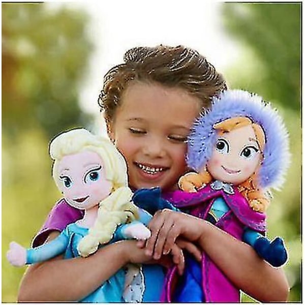 40cm Frozen 2 Prinsessa Anna Elsa Lumikuningatar Nukke Lasten Lelut Joululahjat Täytetty pehmo