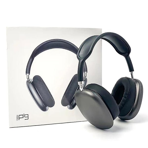 Nya P9-max Tws Bluetooth-hörlurar Trådlösa Hörlurar med Bas Black