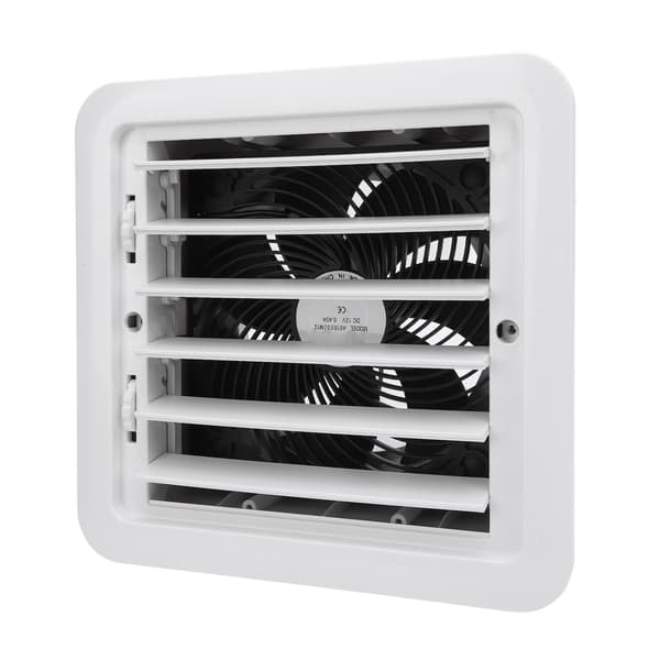 RV Sidevægsventilator 12V 5W Manuel Justering Sideventilation E