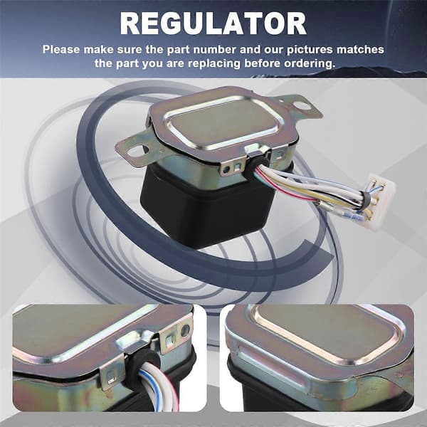 12V Spänningsregulator 026000-2121 70000-65398 för As Shown