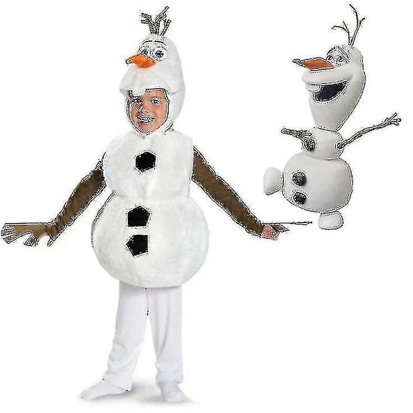 Plush söt kostym snögubbe småbarn New_y L 120*130CM