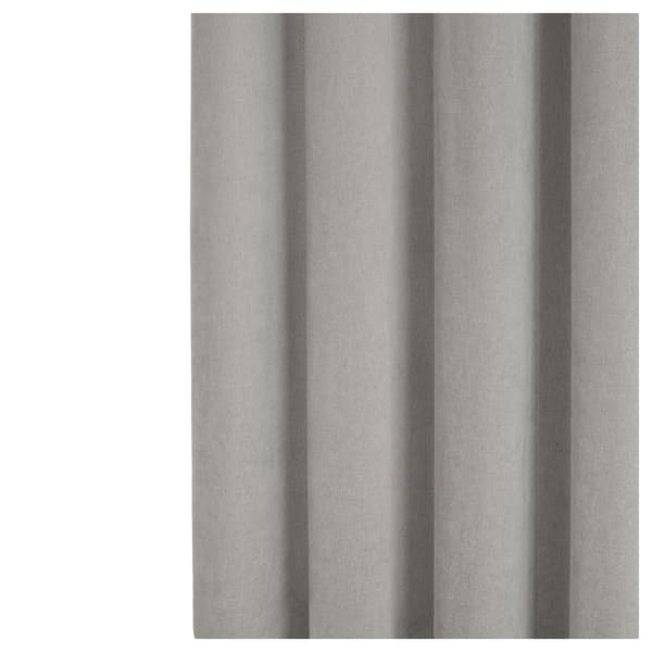 Furn Chenille Lined Curtains with Pencil Pleat 229cm x 229cm Silver Silver 229cm x 229cm