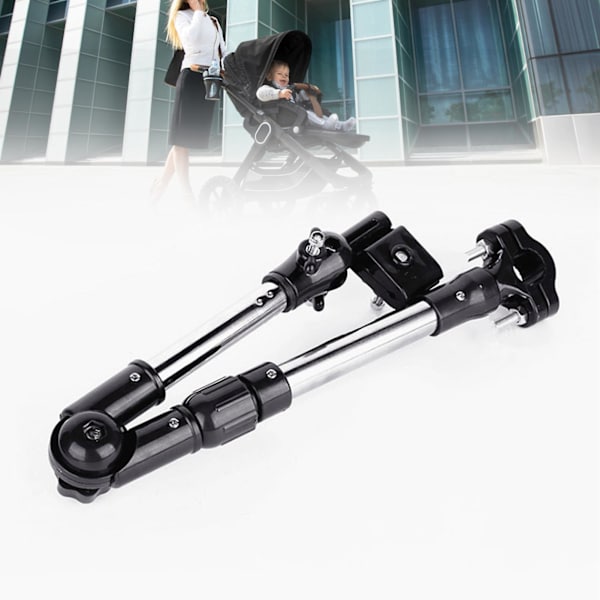Naievear Parasolforbindelse Teleskopisk Foldbar Metal Justerbar Parasolholder Til Rollator A