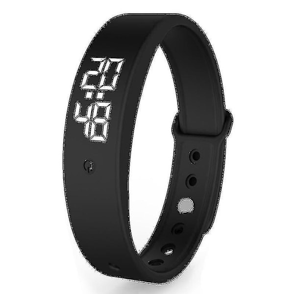 10 Pivotell Vibratime Vibrerende Minnerklokke Black