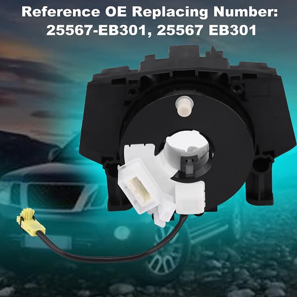 Auto Spiral Kabel Airbag Clock Spring til Pathfinder Navara 2005‑2013 25567 EB301