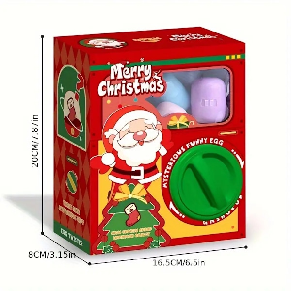 Mini Leksaksspelbox Samlarfigur Märke Gachapon Maskin med Söta Dockor, Perfekt för Födelsedag, Höstfestival, Thanksgiving, Julgåvor Christmas