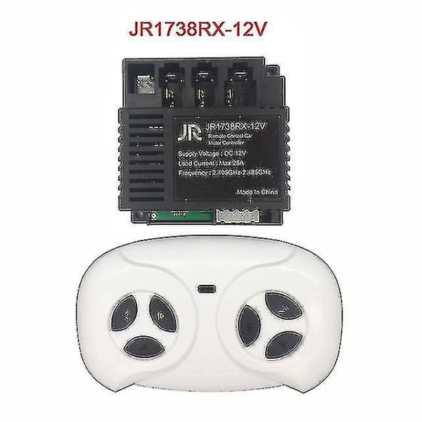 Jr-rx-12v Lasten sähköauton Bluetooth kaukosäädinvastaanotin, Smooth Start Controller Jr1958rx ja Jr1858rx/jr1738rx JR1738RX Full set
