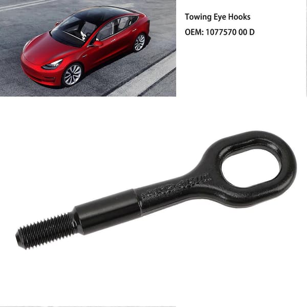 Tow Hooks 1077570 00 D Forged Steel Front Bumper Trailer Ring Replacement