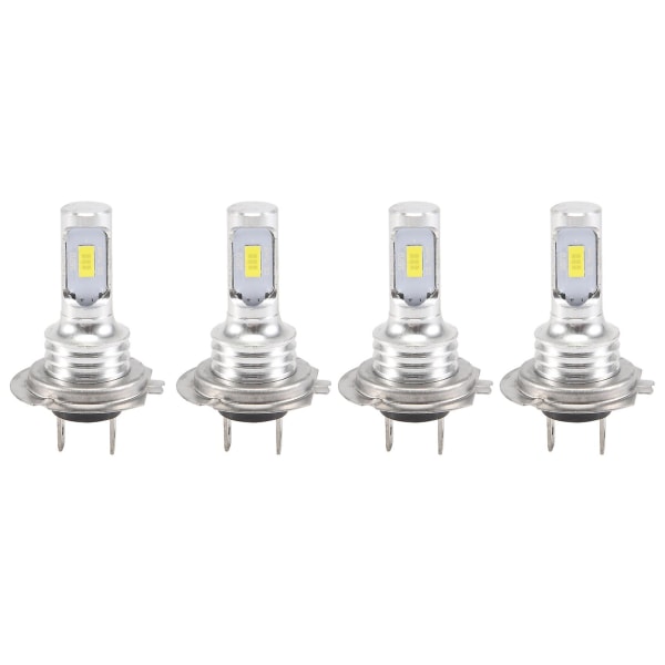 4st Mini H7 + H7 Combo LED Strålkastarkit Glödlampor Hög/Låg Stråle 240w 52000lm 6000k Kit Super Vit