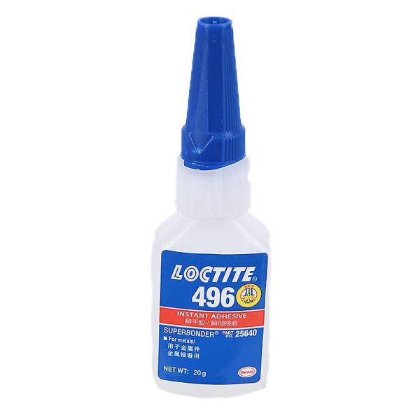 1 stk 20g Loctite 401 Instant Adhesive Flaske Stærkere Super Lim Multi-purpose 496 1Pc
