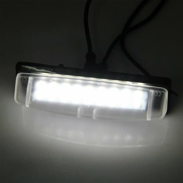 2x LED Nummerpladelys til Is300 Is200 Ls430 - Direkte montering - Hvid