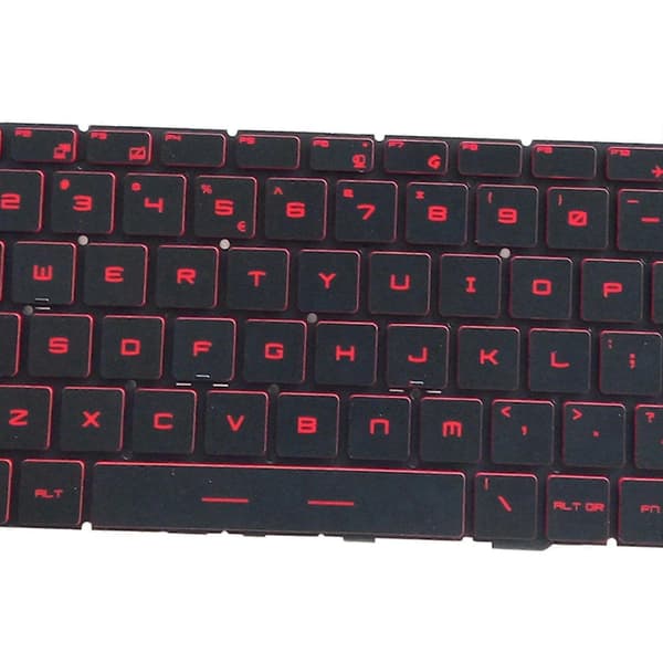 Bærbar tastatur US Layout Holdbart Baggrundsbelyst til MSI GF63 8RC Premium