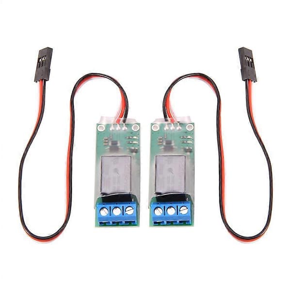 2 STK RC PWM Elektronisk Relæafbryder til RC Fly DIY Model Navigationslys Controller Universal