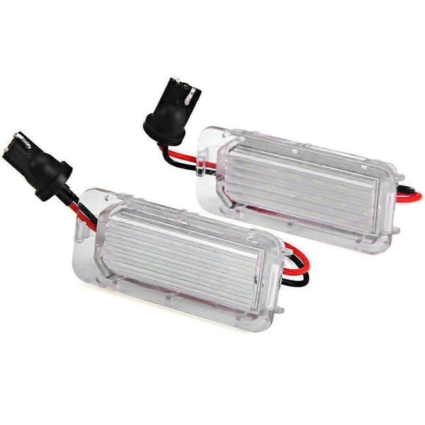 Bil LED nummerpladelys til Jaguar XF X250 XJ X351 white