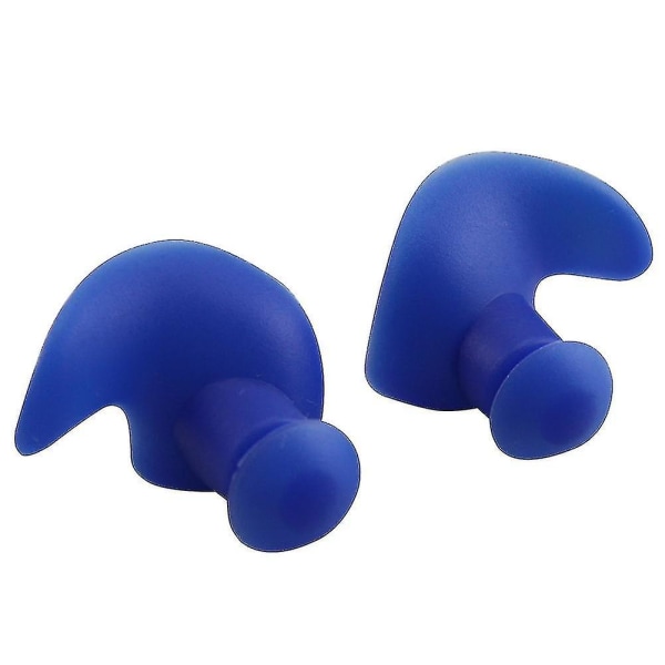 2 Pairs Swimming Diving Surf Earplugs Waterproof Soft Earplugs Silicone