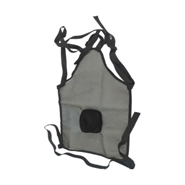 Avlsgeiter Forkle med Slitesterkt Mesh-stoff Grey Black