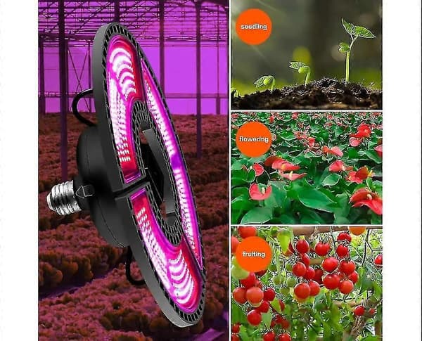 400w LED, Fuldspektret Deformerbar Plantelampe Til Planter