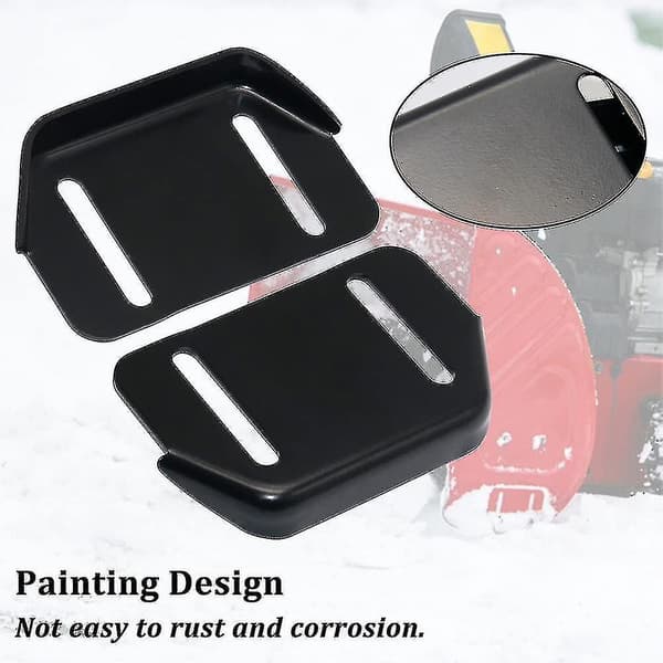 2-pack 784-5580 Glidskoset kompatibelt med Cub Cadet Mtd Troy Bilt Snöslunga