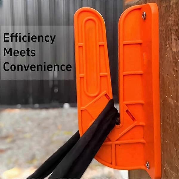 Väggmonterad tras-skärverktyg, 2-pack BlackOrange