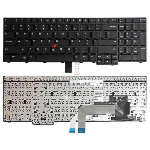 Amerikansk version av tangentbord för bärbar dator For Lenovo IBM ThinkPad E570 E575