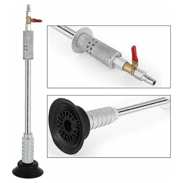 Car Dent Puller Air Pneumatic Auto Body Repair Sugkopp Slide Hammer Tool Kit Fk B-Suction cup 150MM