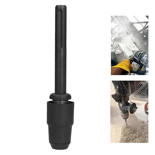 SDS Max til SDS Plus Adapter, Borechuck Konverteringsverktøy for SDS Max Hammere Slagborkonverter Black