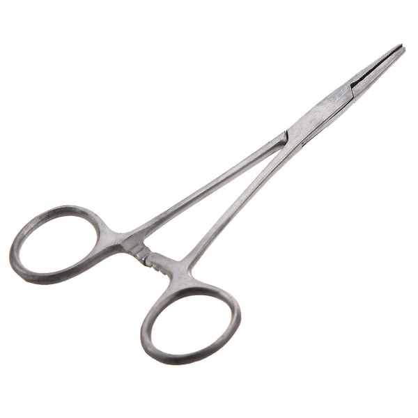 New 5" Fishing Stainless Steel Straight Hemostat Forceps Locking Clamps