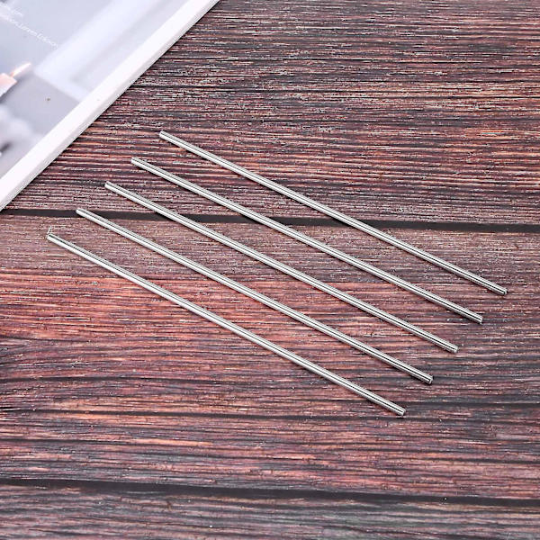 5 stk RC Flymodell Akselstenger i Rustfritt Stål, Runde, 3mm x 150mm