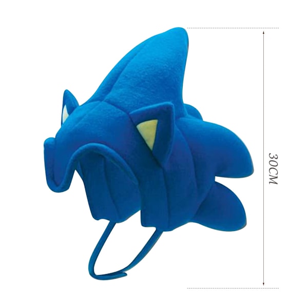 Cosplay hovedbeklædning tegneseriefigurer til kostume fotorekvisitter hat blå Blue